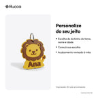 Chaveiro bichinho temático com nome — Rucca 3D