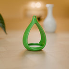 Comedouro de Pássaros Gota Minimalista para Pendurar decorando o ambiente