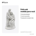 Escultura Sagrada Família Amor em Família — Rucca 3D