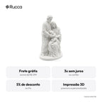 Escultura Sagrada Família Amor em Família — Rucca 3D