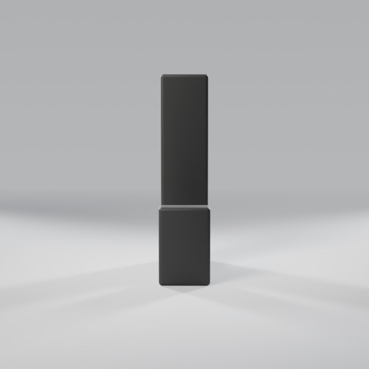 Gancho de Parede Minimalista com Fixação Escondida, vista frontal
