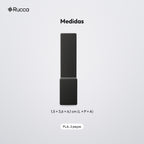 Gancho de Parede Minimalista com Fixação Escondida: medidas