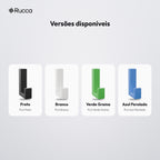 Gancho de Parede Minimalista com Fixação Escondida: versões disponíveis