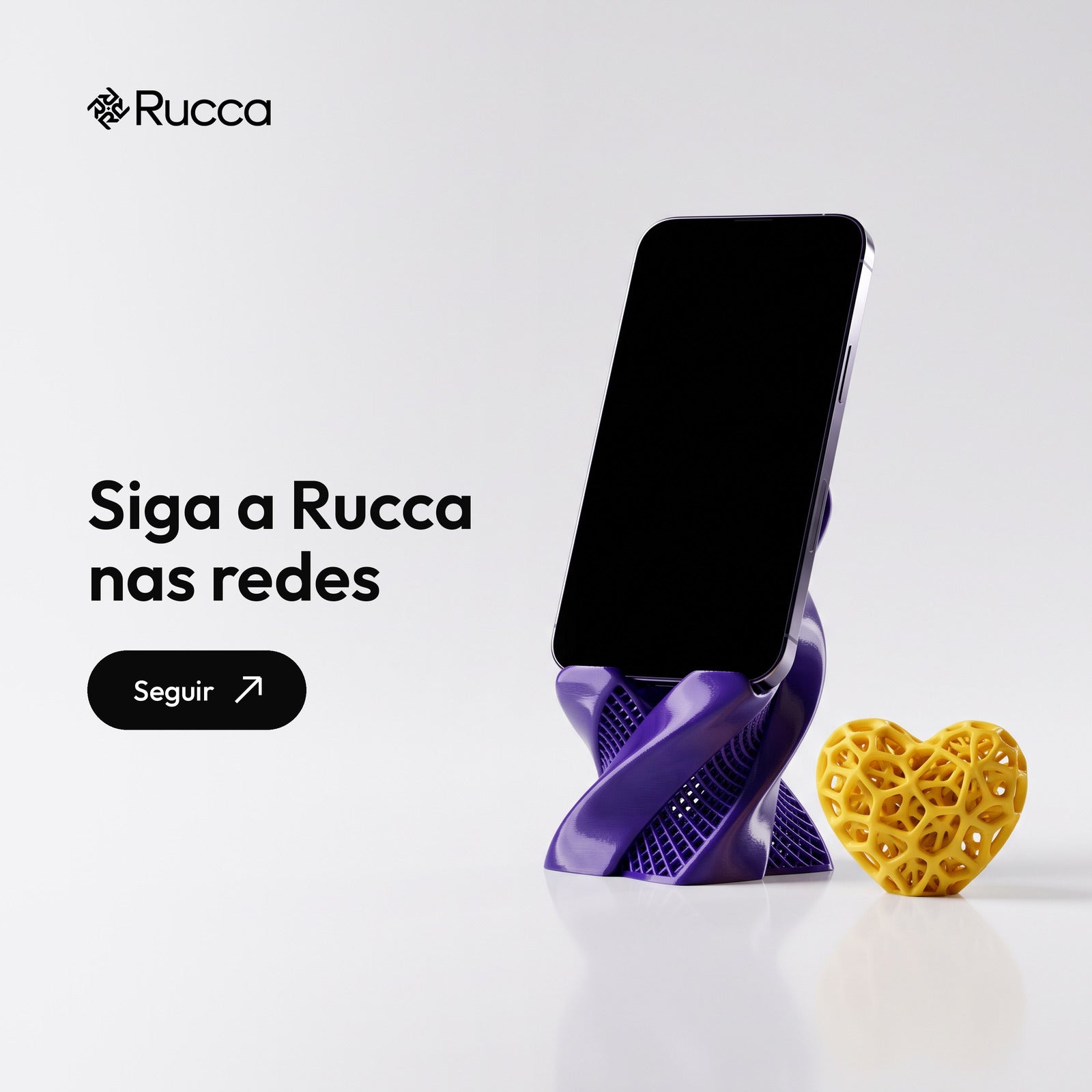 Siga a Rucca nas redes