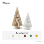 Kit 2 Árvores de Natal Japandi — Rucca 3D