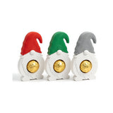 Kit 3 Gnomos de Natal Porta-Bombom