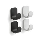 Kit 4 Ganchos de Parede Minimalistas — Rucca 3D