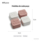 Kit caixinhas Meu Primeiro Dentinho, Cachinho e Umbiguinho — Rucca 3D