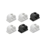 Kit organizador de cabos para mesa (6 clipes)
