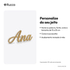 Letreiro de Nome 3D em Letra Cursiva — Rucca 3D