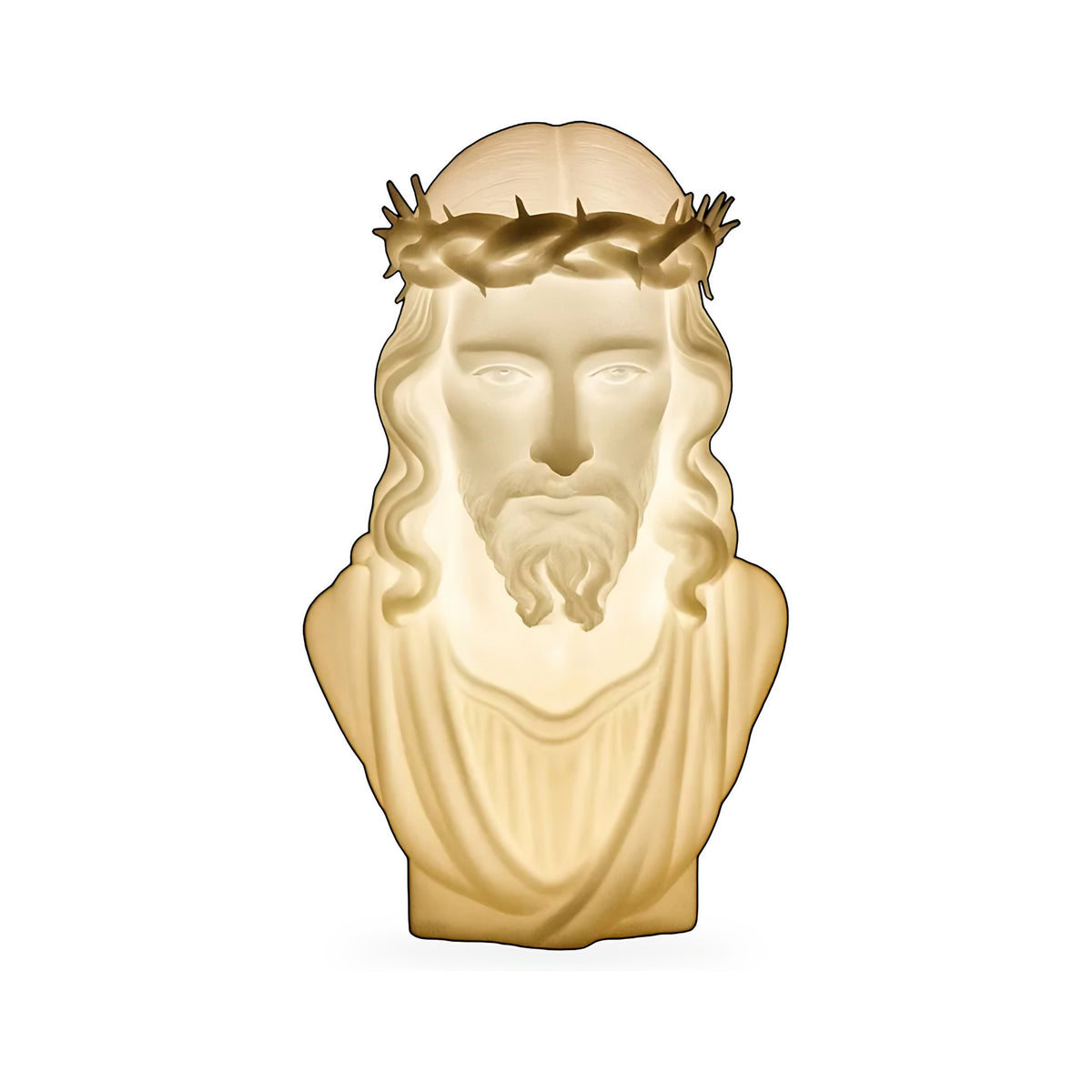 Luminária Busto de Jesus com Coroa de Espinhos — Rucca 3D