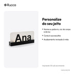 Luminária com Nome em LED (Letreiro Luminoso de Mesa) — Rucca 3D