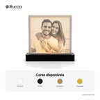 Luminária Litofania com Foto — Rucca 3D