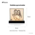 Luminária Litofania com Foto — Rucca 3D
