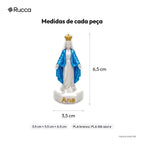 Mini imagem religiosa 3D com base personalizada — Rucca 3D