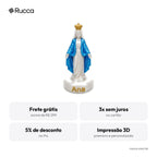 Mini imagem religiosa 3D com base personalizada — Rucca 3D