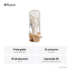 Nossa Senhora na Redoma com Flores Secas — Rucca 3D