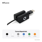 Organizador de Cabos com Logo — Rucca 3D