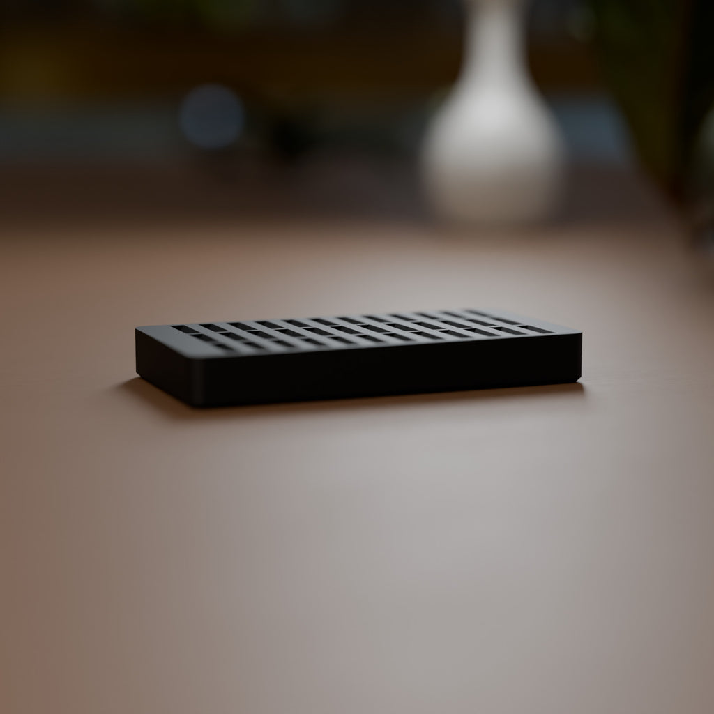 Organizador de Mesa para 36 Cartuchos de Jogos decorando o ambiente