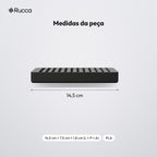 Organizador de Mesa para 36 Cartuchos de Jogos: medidas