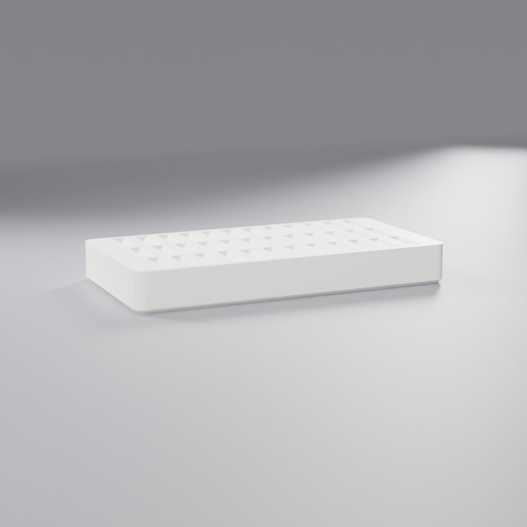 Organizador de Mesa para 36 Cartuchos de Jogos, Branco