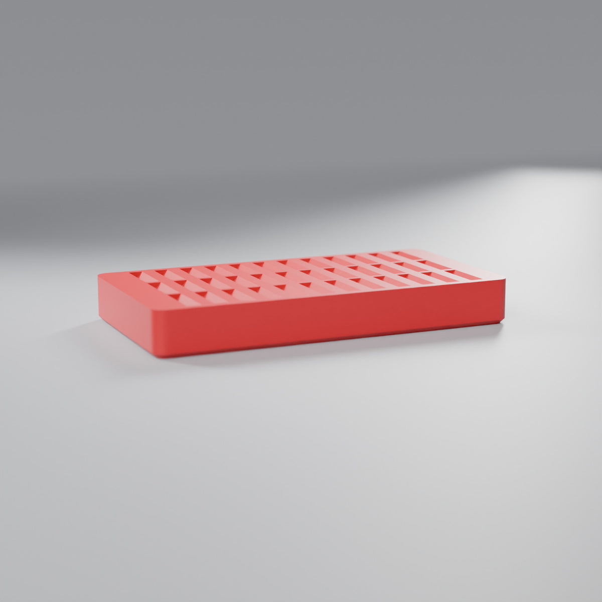 Organizador de Mesa para 36 Cartuchos de Jogos, Vermelho Coração