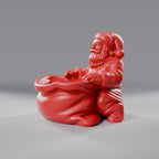 Papai Noel com Saco Porta-Doces, vista frontal