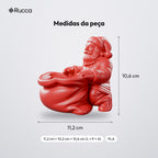 Papai Noel com Saco Porta-Doces: medidas