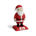 Papai Noel Geométrico Low-Poly de Mesa — Rucca 3D