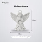 Pingente Anjinho da Guarda Rezando: medidas