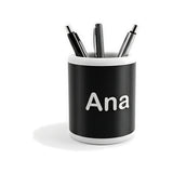 Porta-Canetas de Mesa com Logo