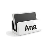 Porta-Cartões de Visita de Mesa com Logo