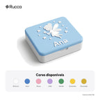 Porta dente de leite Fada do Dente com nome — Rucca 3D