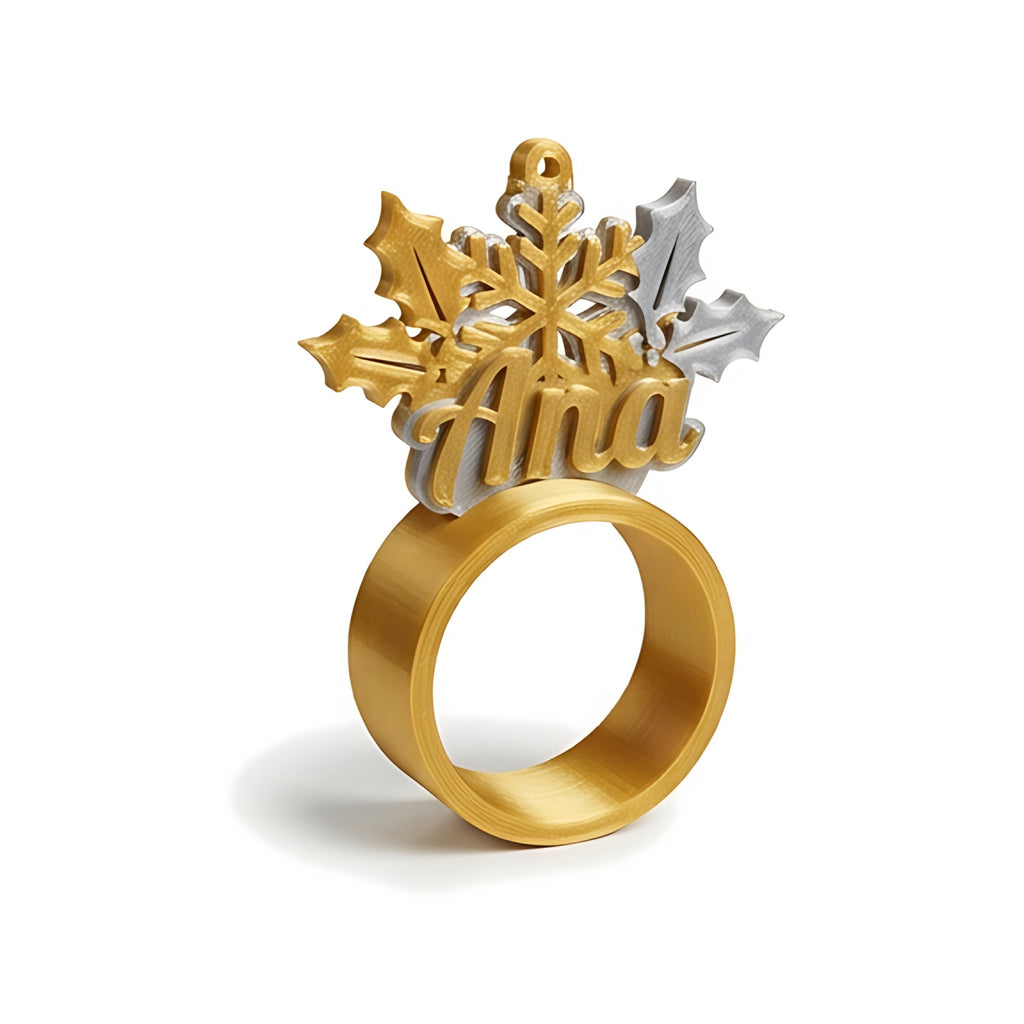 Porta-Guardanapo Natalino (Kit 6) — Rucca 3D