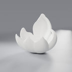 Porta-Incenso Flor de Lótus da Serenidade, Branco