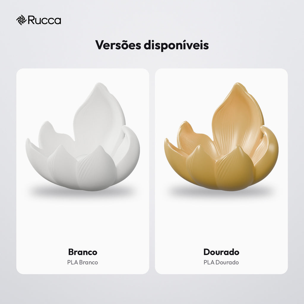 Porta-Incenso Flor de Lótus da Serenidade: versões disponíveis