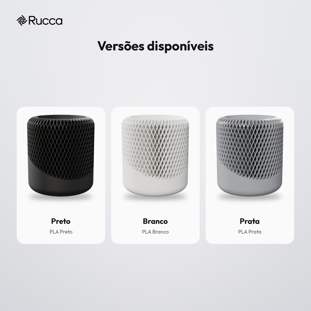 Porta-Lápis Japandi com Textura em Trama: versões disponíveis