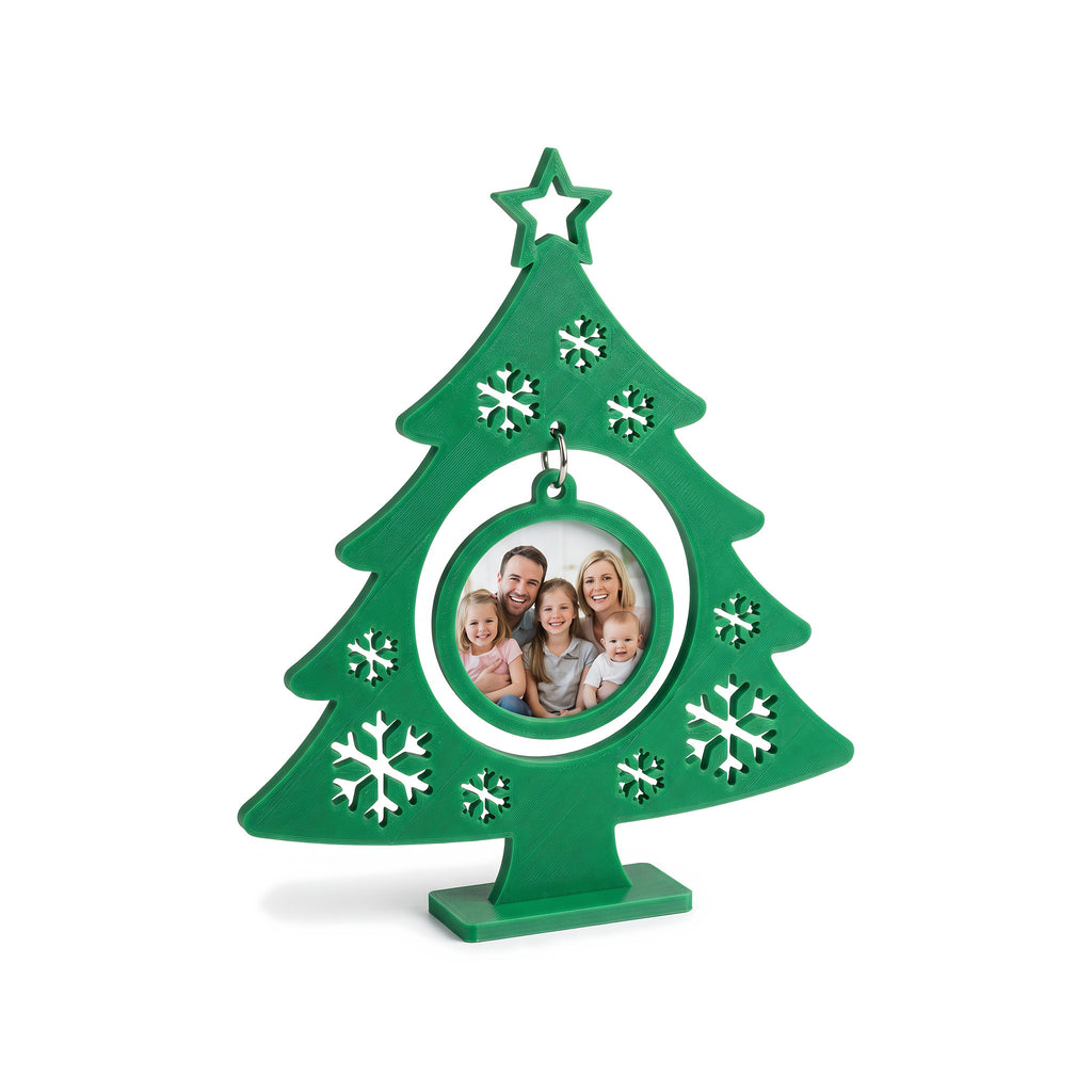 Porta-Retrato Árvore de Natal com Foto – Rucca 3D