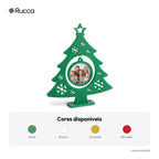 Porta-Retrato Árvore de Natal com Foto – Rucca 3D