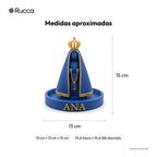 Porta-Terço Nossa Senhora Aparecida com Bandeja — Rucca 3D