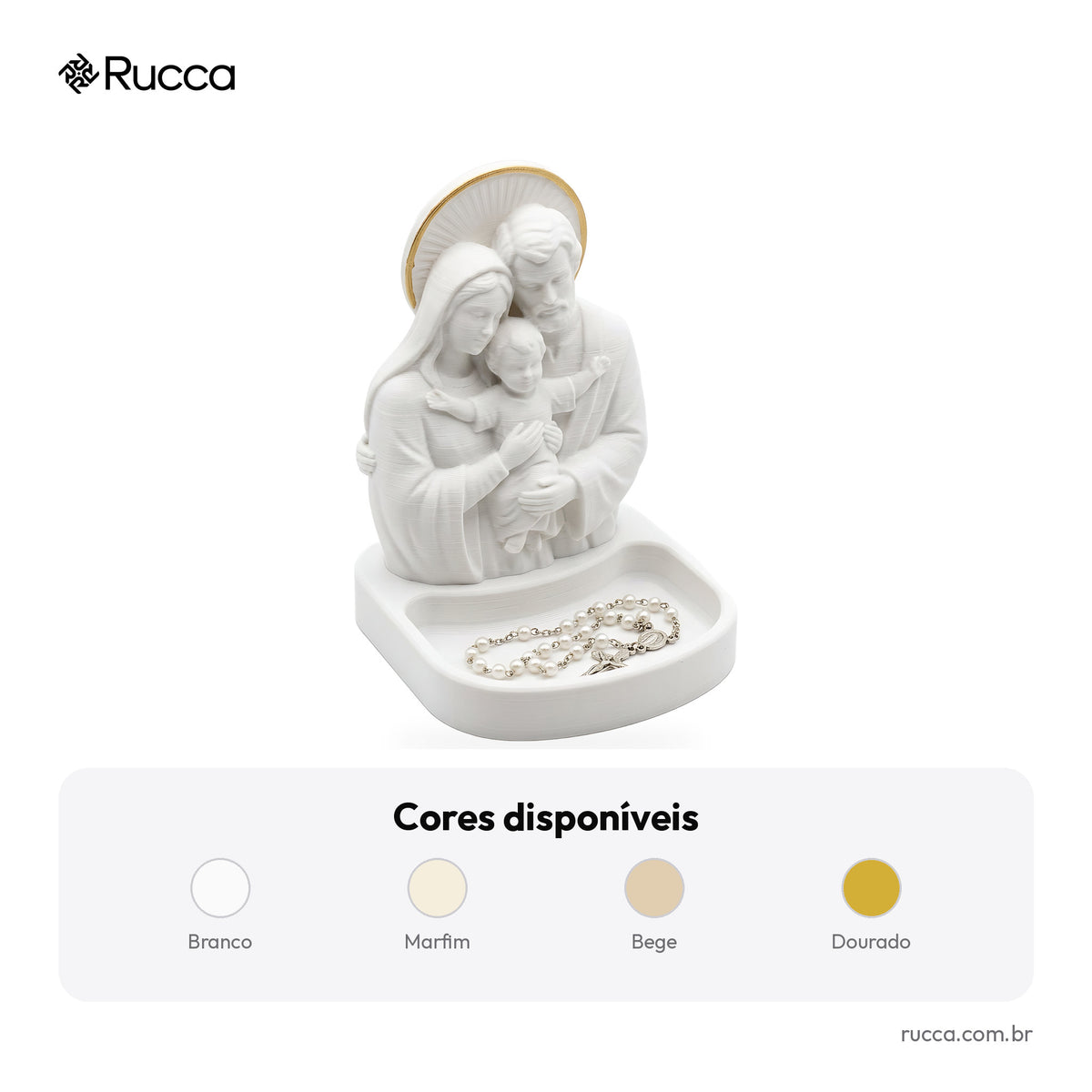 Porta-Terço Sagrada Família — Rucca 3D