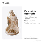 Porta-Terço Sagrado Coração de Jesus — Rucca 3D
