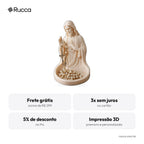 Porta-Terço Sagrado Coração de Jesus — Rucca 3D