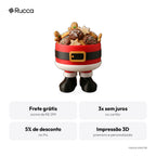 Pote Porta-Biscoitos Papai Noel — Rucca 3D