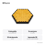 Quebra-Cabeça Colmeia Hexagonal — Rucca 3D