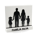 Silhueta Personalizada da Família ou do Casal