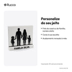 Silhueta Personalizada da Família ou do Casal — Rucca 3D