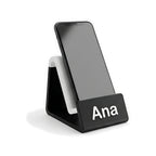 Suporte de Celular de Mesa com Logo — Rucca 3D