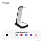 Suporte de Fone de Ouvido com Nome — Rucca 3D