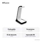 Suporte de Fone de Ouvido com Nome — Rucca 3D